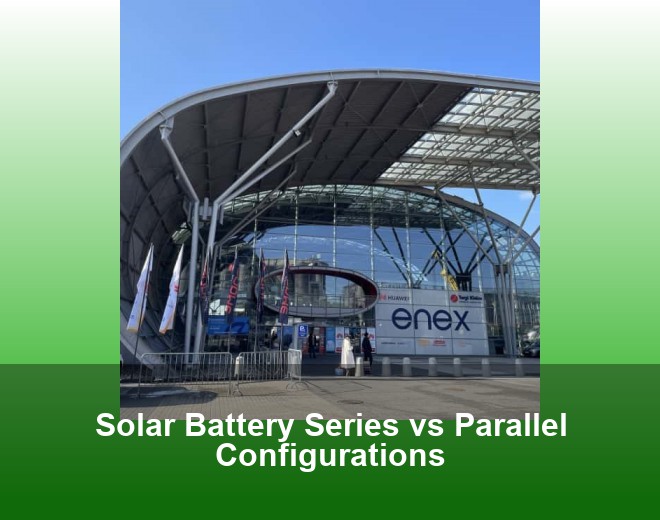 Solar Battery Series vs Parallel Configurations